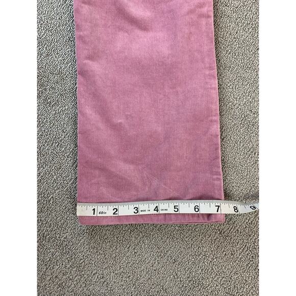 NWT Lauren Ralph Lauren Corduroy Pants Premier Straight Purple Size 12 Petite - Picture 9 of 9